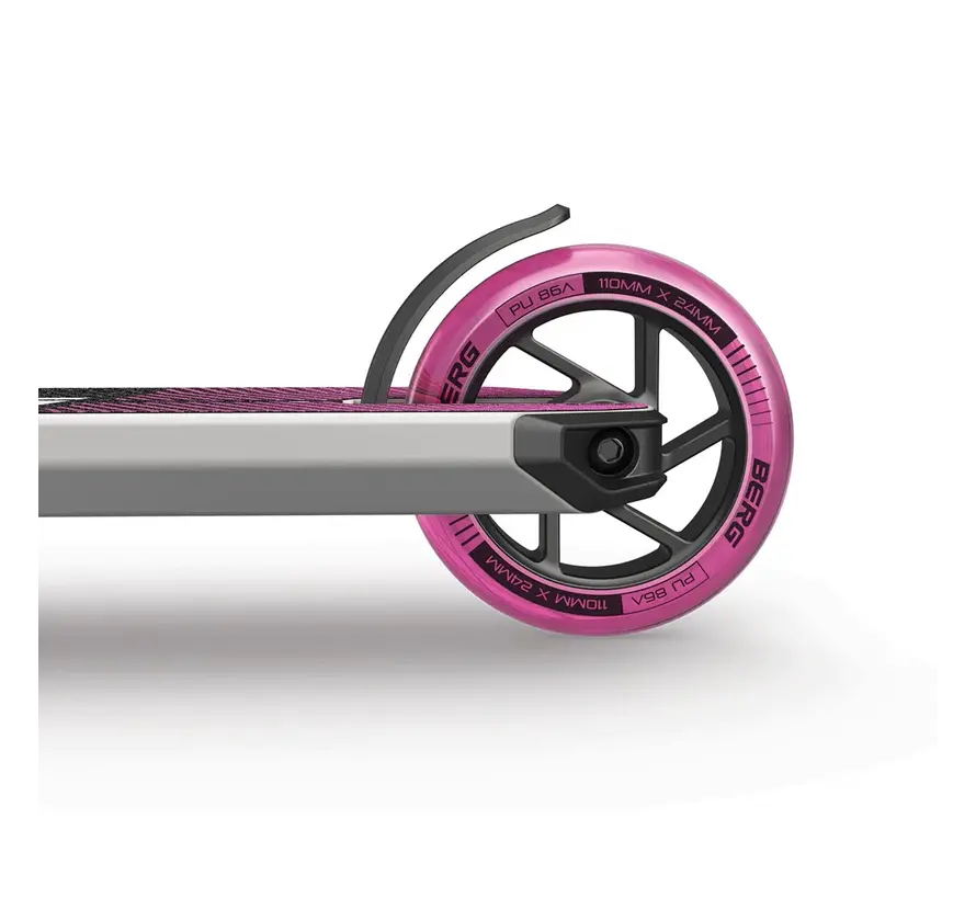 Berg Proxus X1 Stunt Scooter Grau - Pink