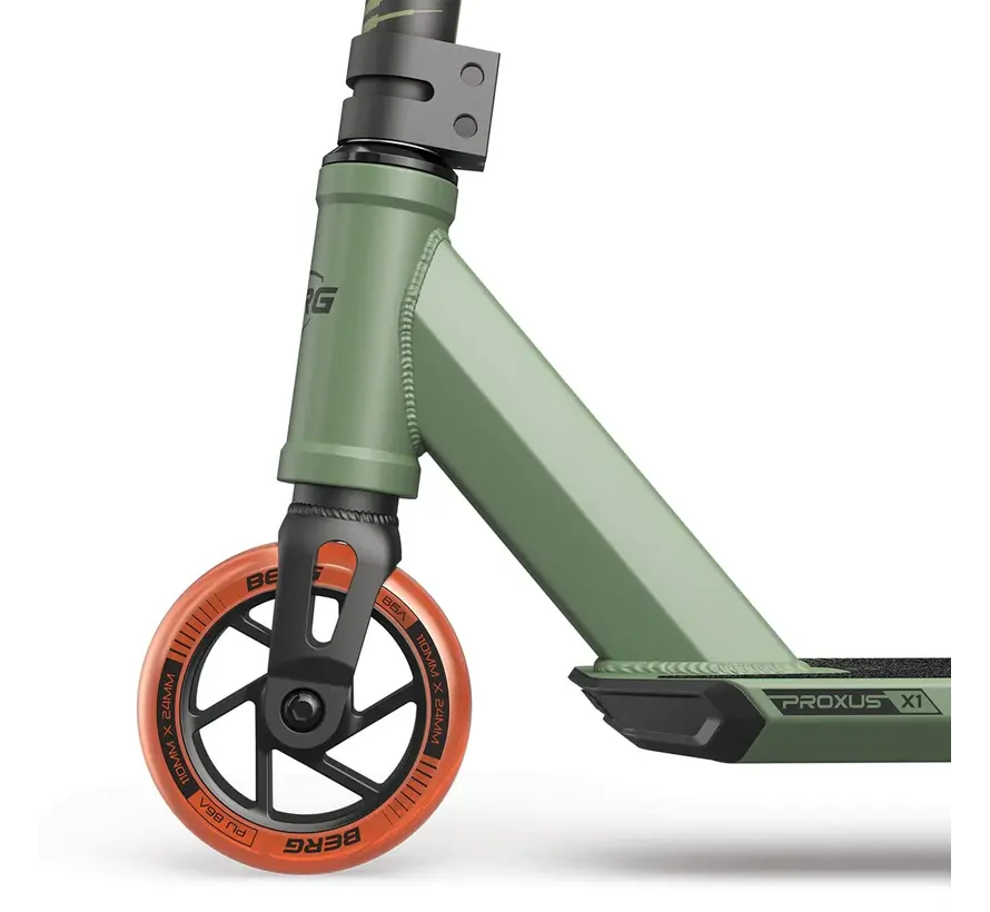 Berg Proxus X1 Stunt Scooter Green - Orange
