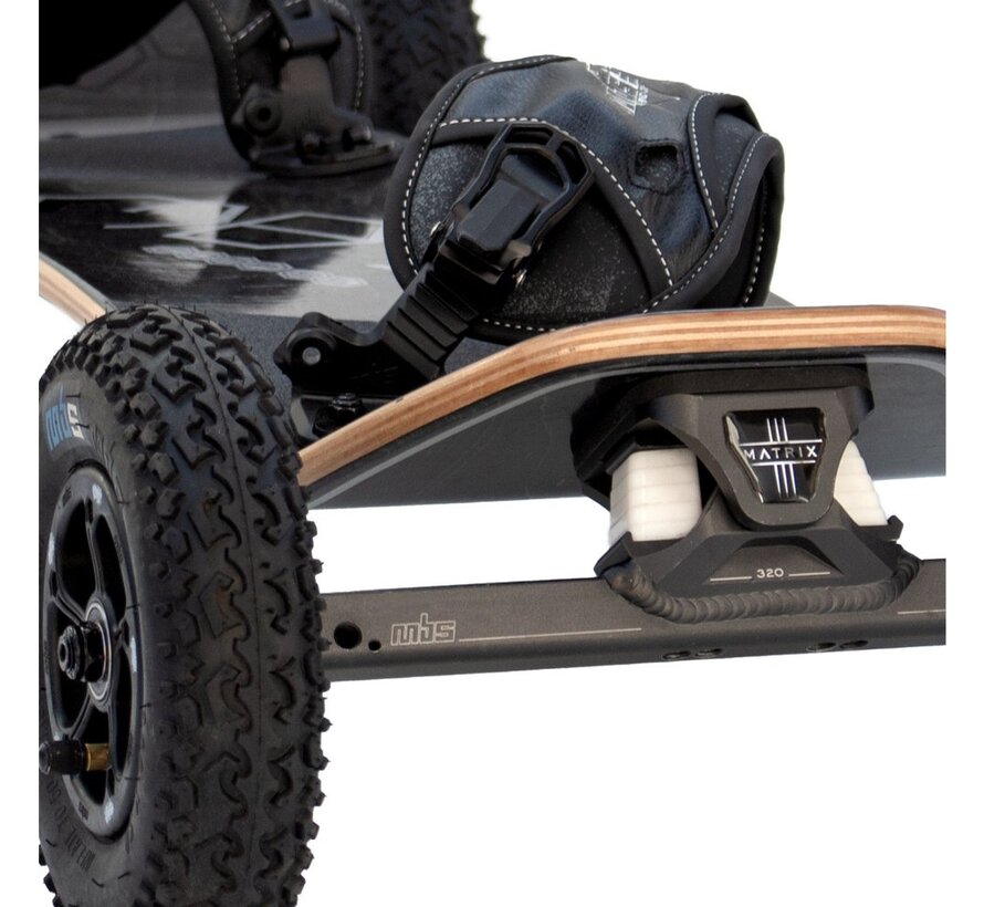 MBS Comp 95 Mountainboard Silver Hex