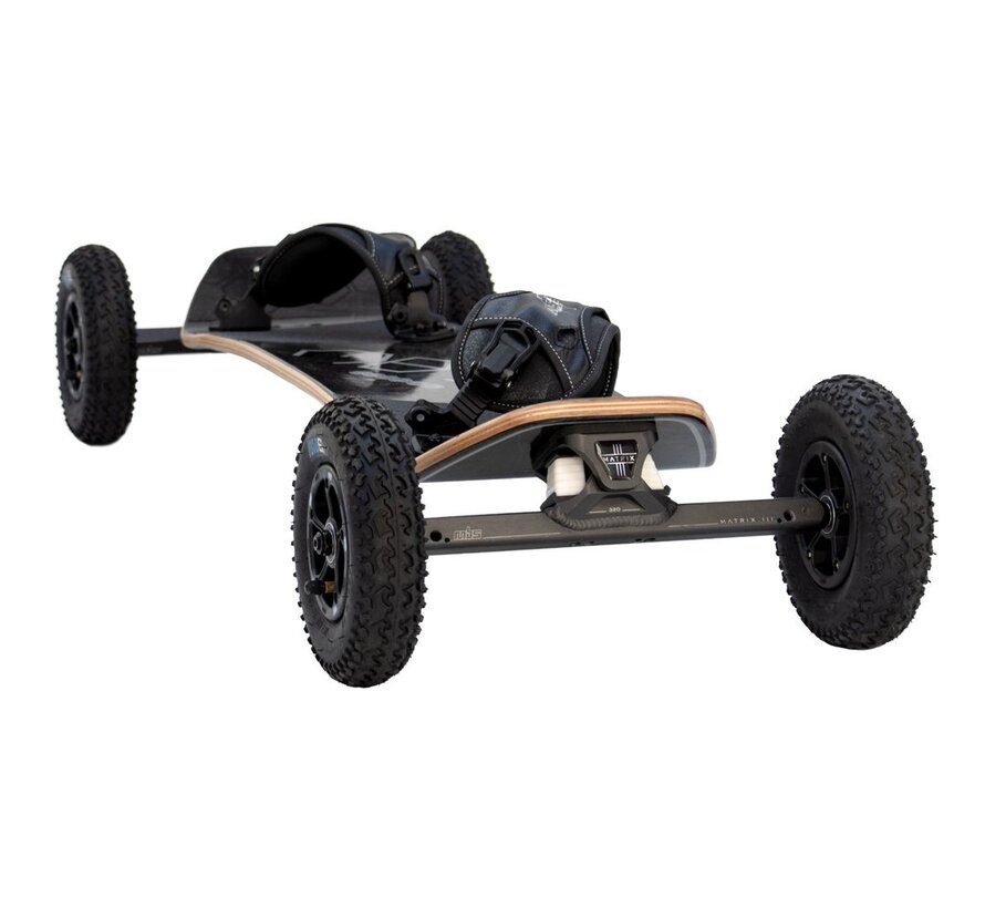 MBS Comp 95 mountainboard Silver Hex