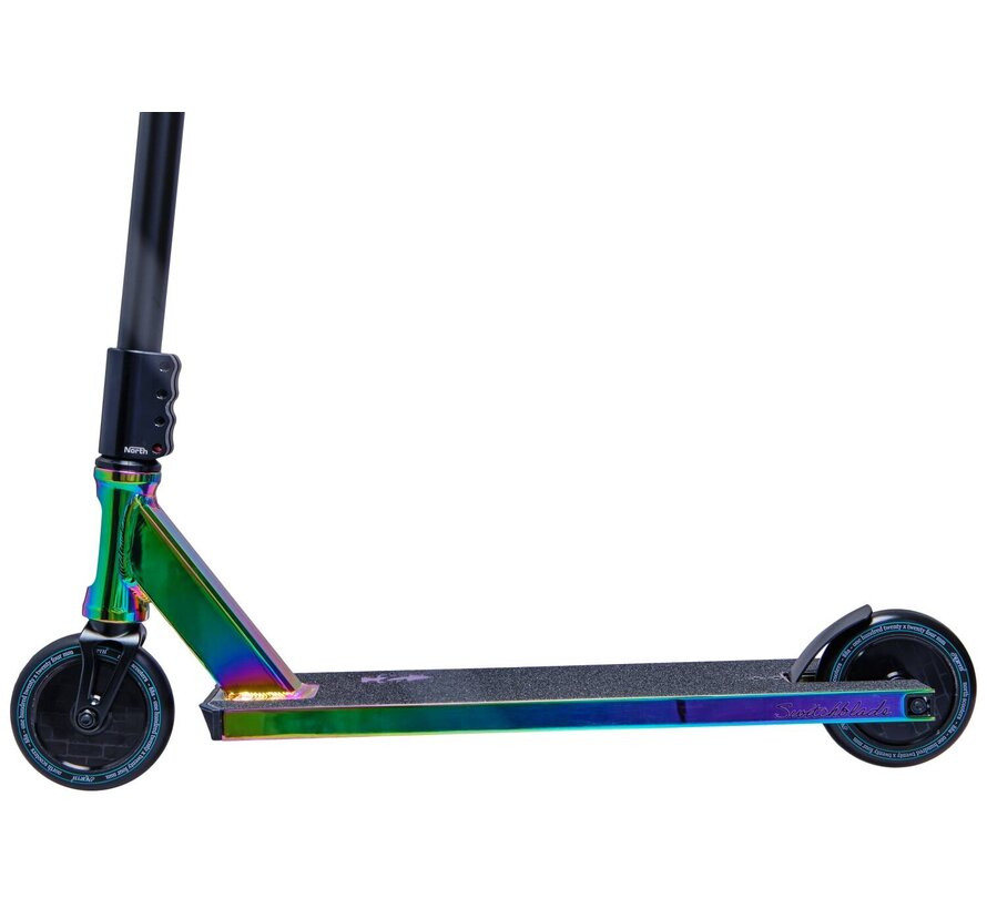 North Switchblade Stuntstep (Oilslick & Black)