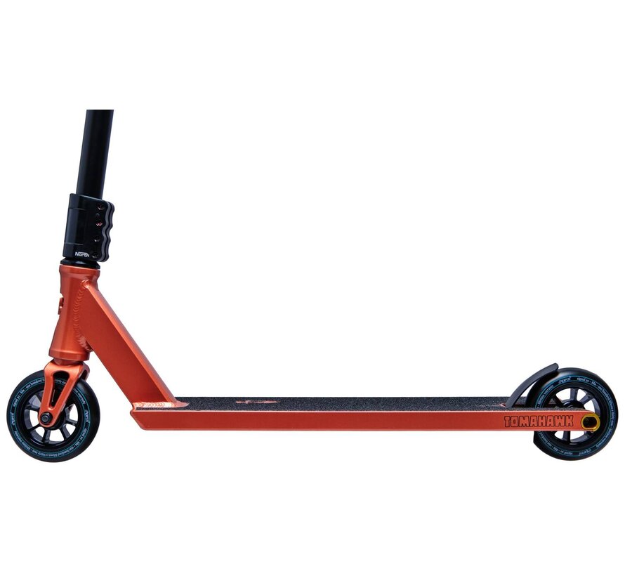 Hulajnoga wyczynowa North Tomahawk (trans pomarańczowo-czarna)