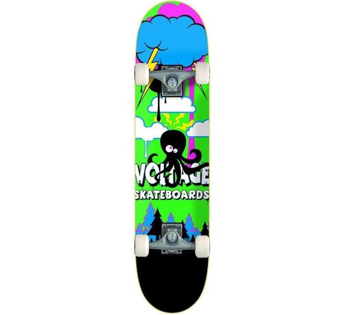 Voltage  Voltaje Little Monsta Skateboard Pulpo 7.5''