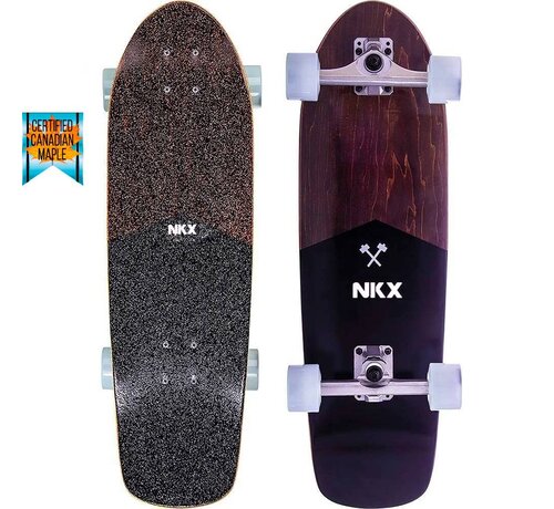 NKX Rolki surfingowe NKX City Surfer Brown 29".