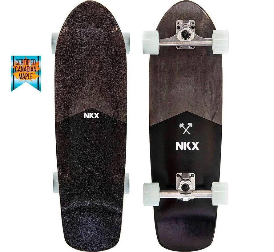 Pattini da surf NKX City Surfer grigio 29".