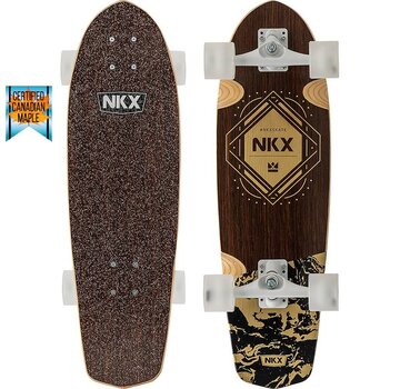 NKX NKX Buzz Signature Surfskate Gold 29"