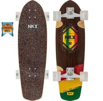 NKX NKX Buzz Signature Surfskate Rasta 29"