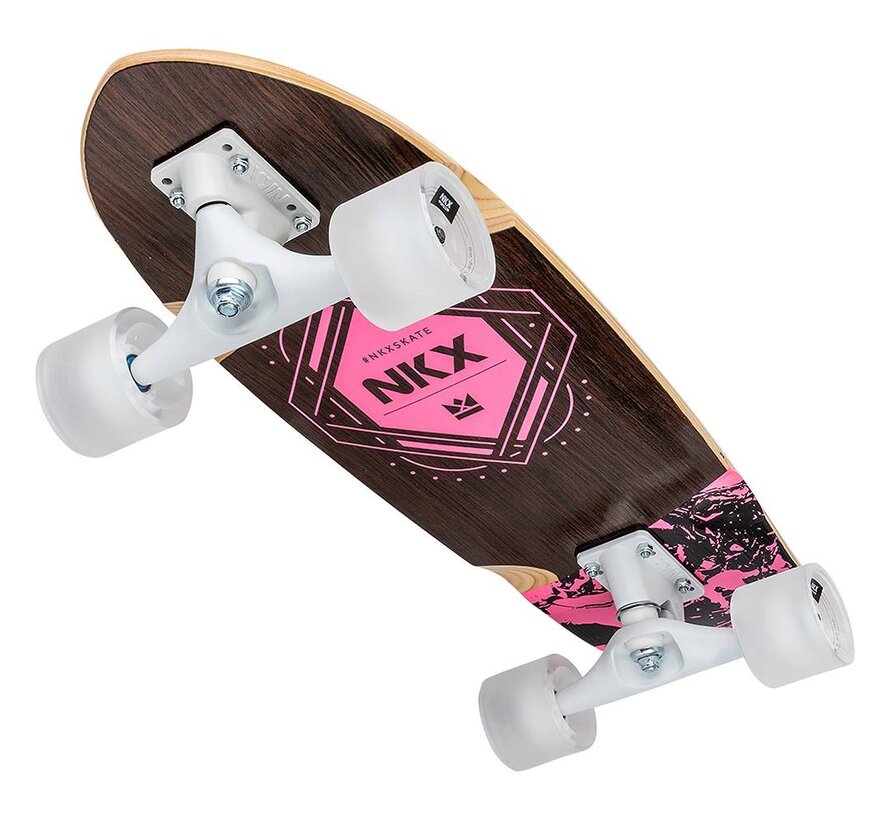 NKX Buzz Signature Surfskate Rose 29"