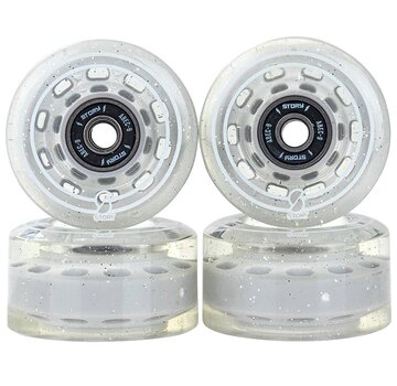 Story Ruedas para patines Story Quad Side by Side, color gris, 58 mm