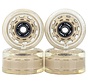 Ruedas para patines Story Quad Side by Side, color champán, 58 mm