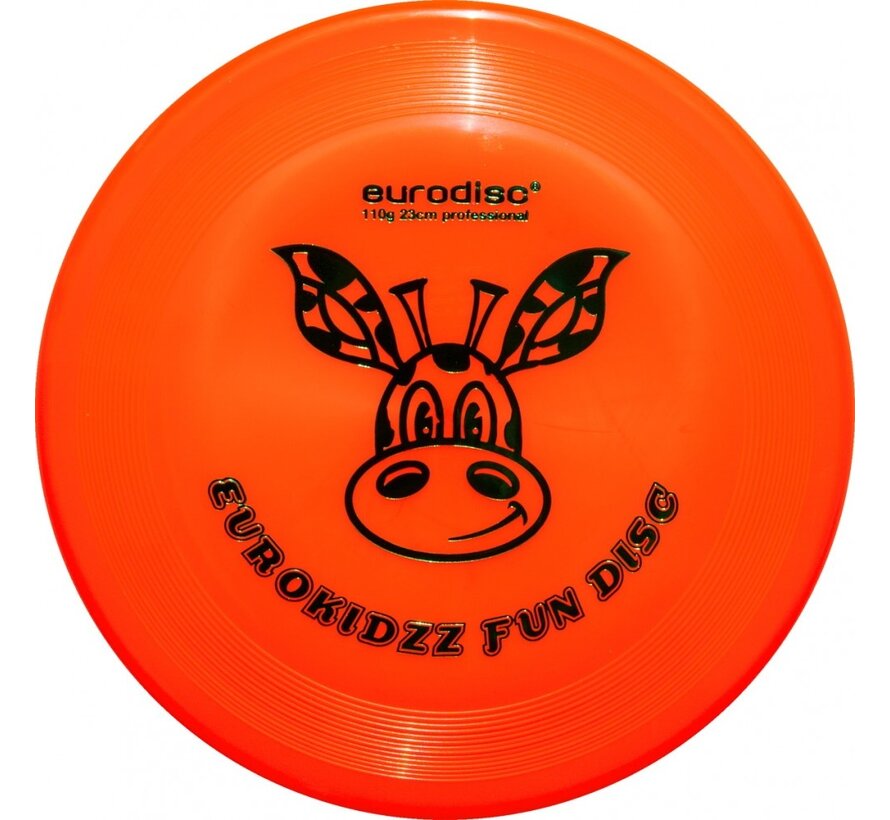 Eurodisc Frisbee Kidzz Jirafa Naranja 110