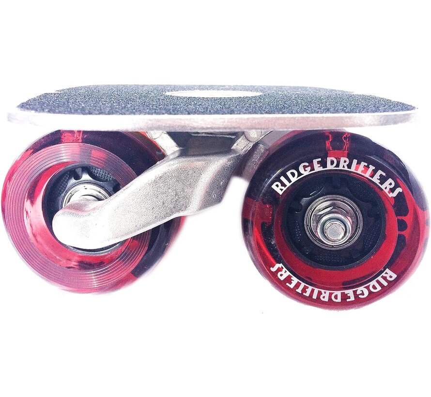 Ridge Freeline Driftskates met LED verlichting  Rood