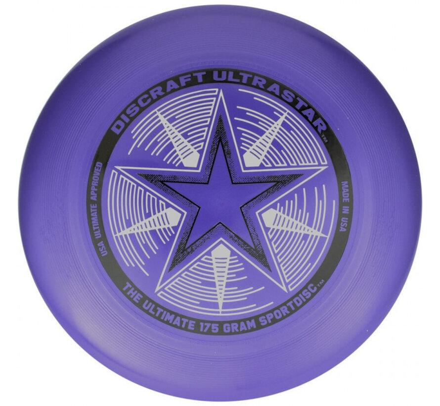 Discraft Frisbee Ultra Star 175 Lila