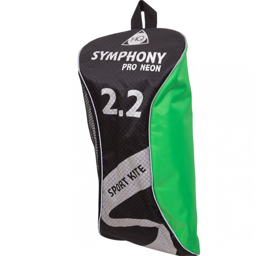 Symphony Pro 2.2m mattress kite Neon Yellow