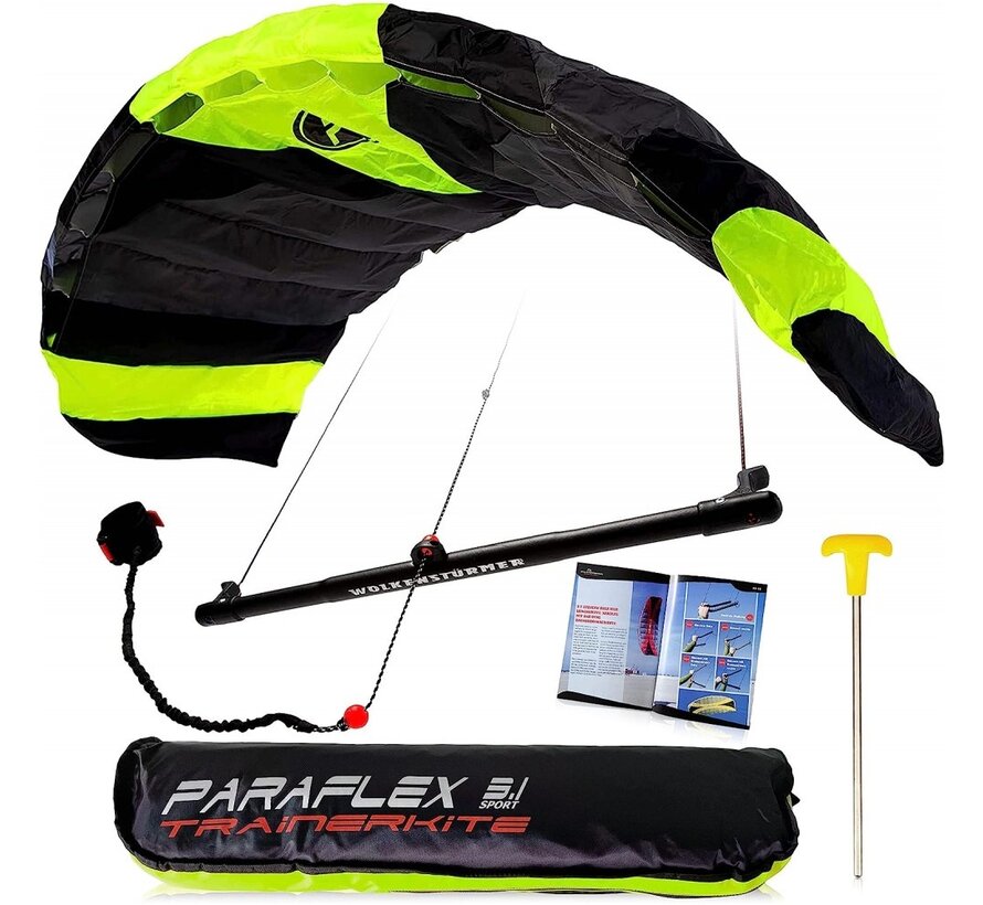 Colchón Kite Paraflex Trainer 3.1 Amarillo Neón