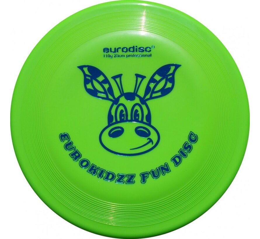 Eurodisc Frisbee Kidzz Giraffe Groen 110