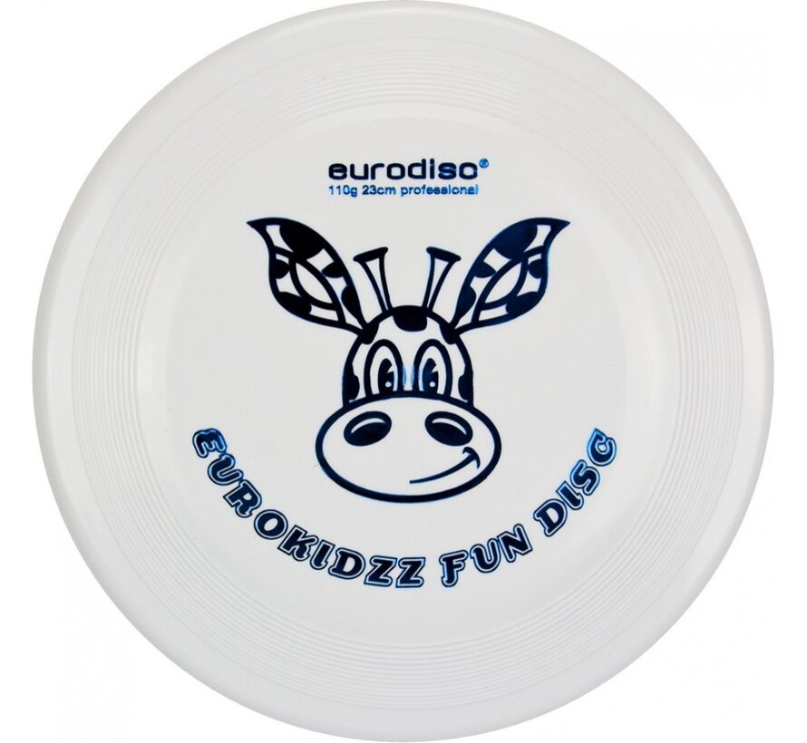 Eurodisc Frisbee Kidzz Girafe Blanc 110