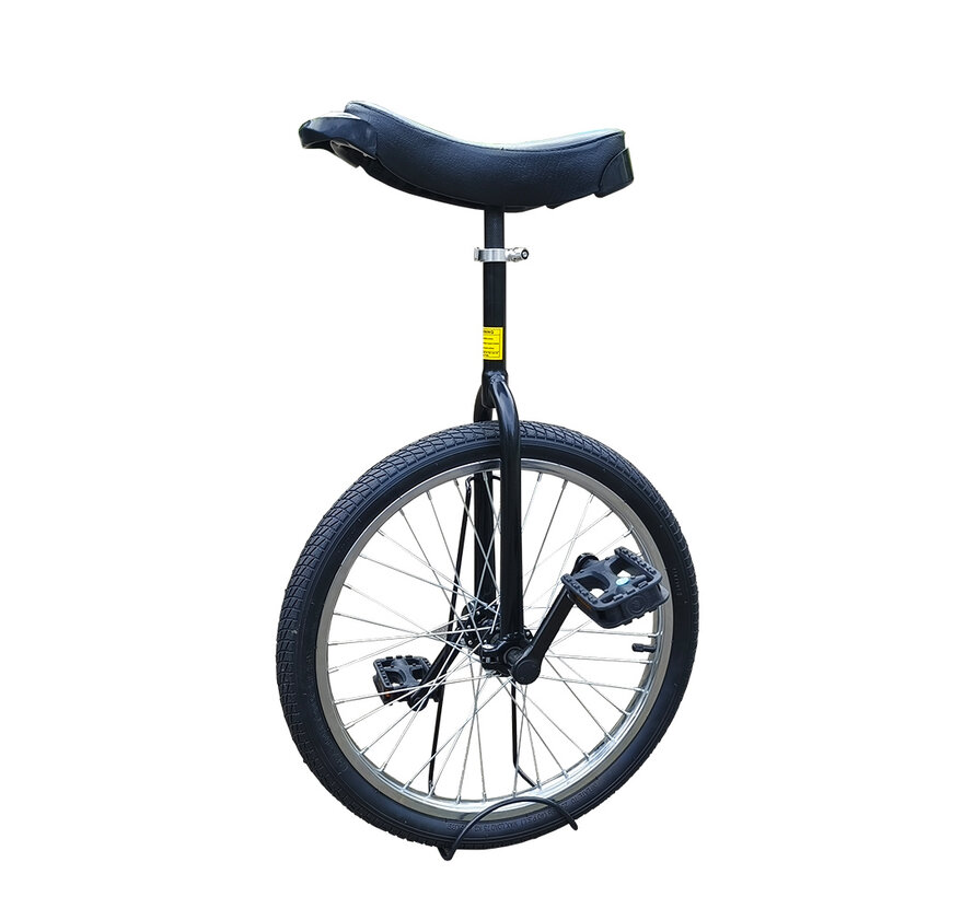 Monociclo Funsport de 20 pulgadas, color negro.