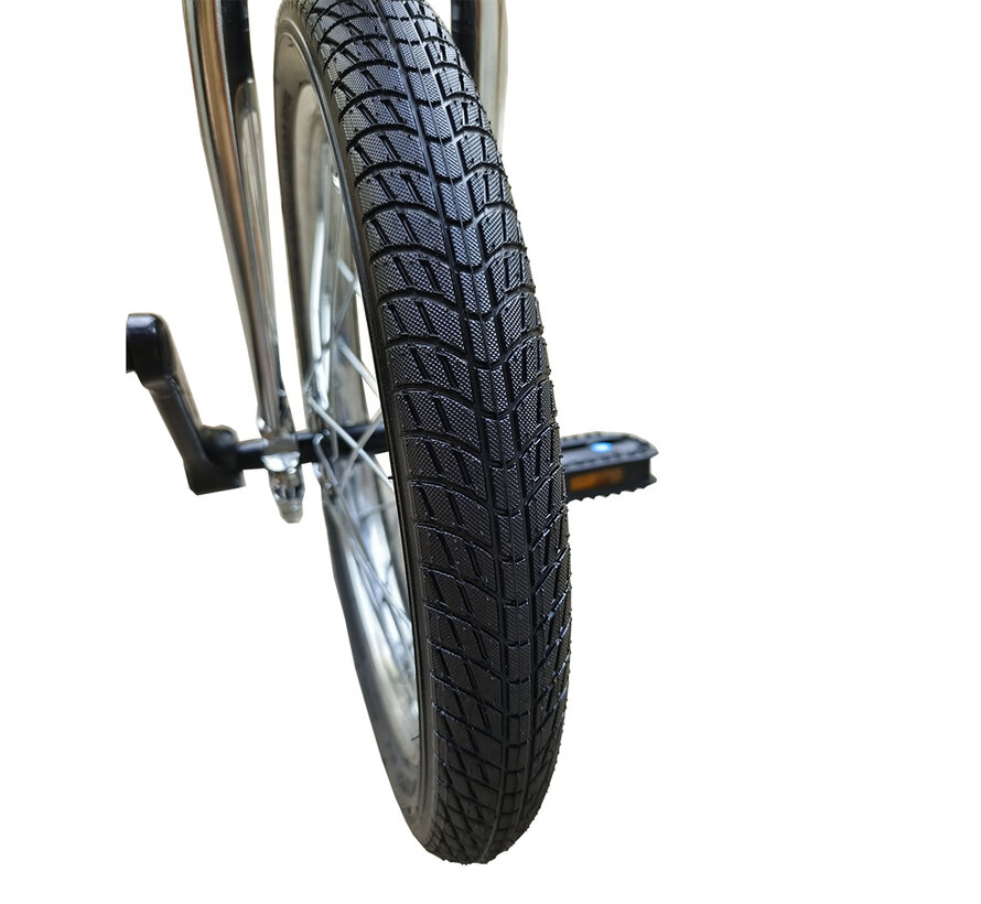 Monociclo Funsport de 20 pulgadas, color negro.
