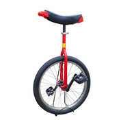 Funsport-Unlimited Monociclo Funsport de 20 pulgadas, rojo.