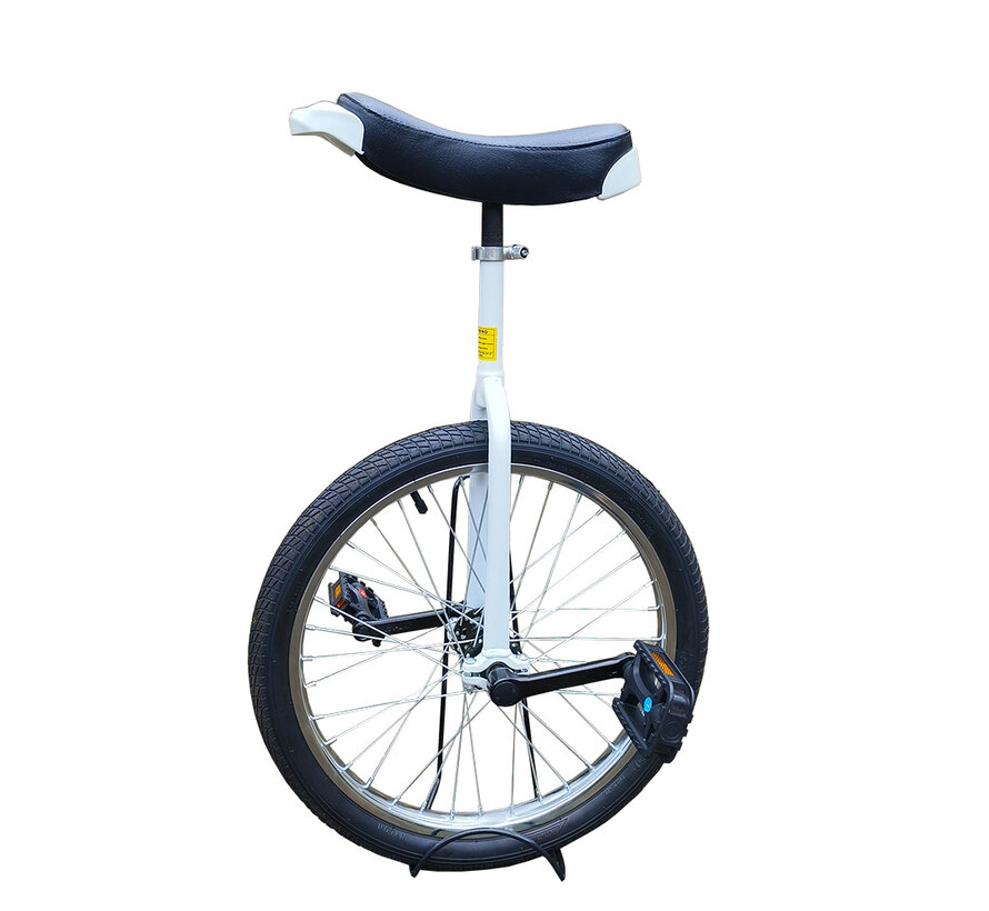 Monocycle Funsport 20" blanc