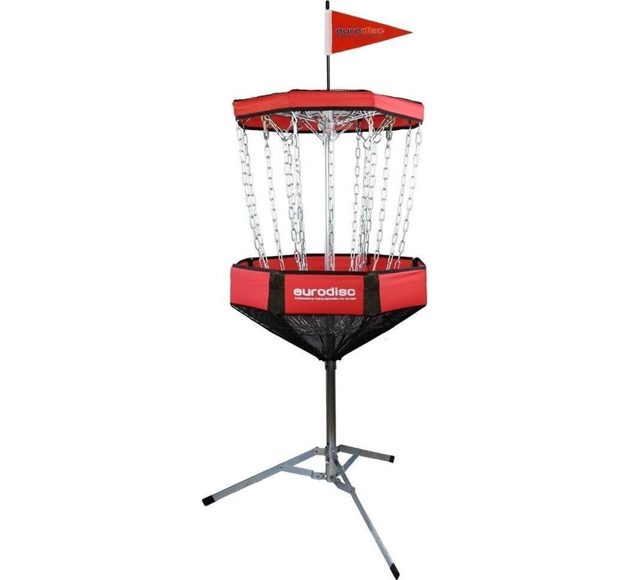 Disc golf - target Red