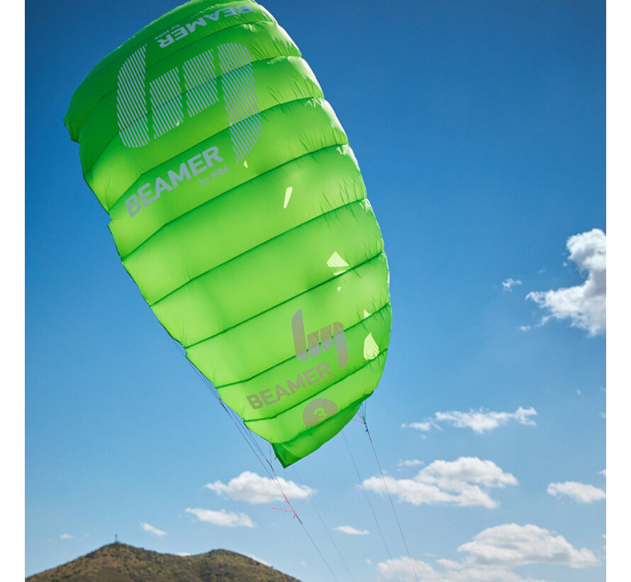 HQ Beamer 3.0 quad kite green