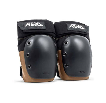 REKD Genouillères Stretch Vert kaki