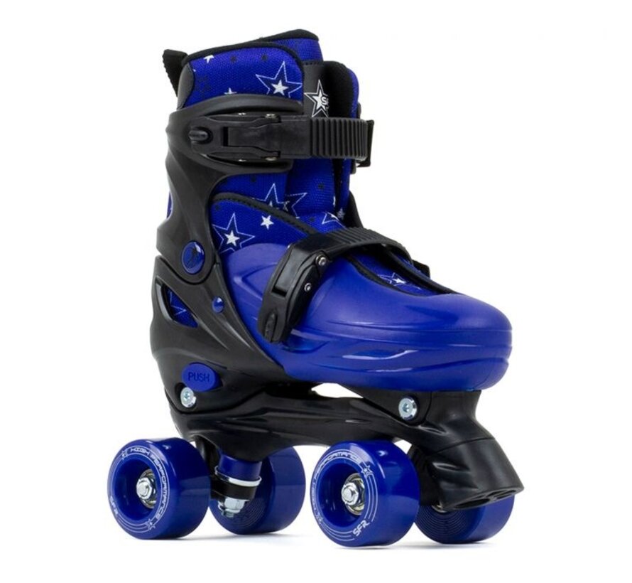 SFR Nebula verstellbare Quad-Skates, Blau