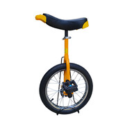 Funsport-Unlimited Monociclo Funsport de 16 pulgadas, color amarillo.