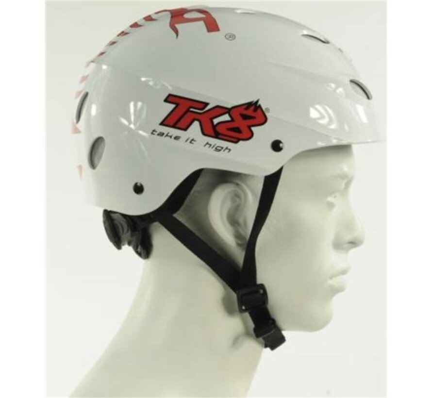 Casco regolabile TK8 Bianco