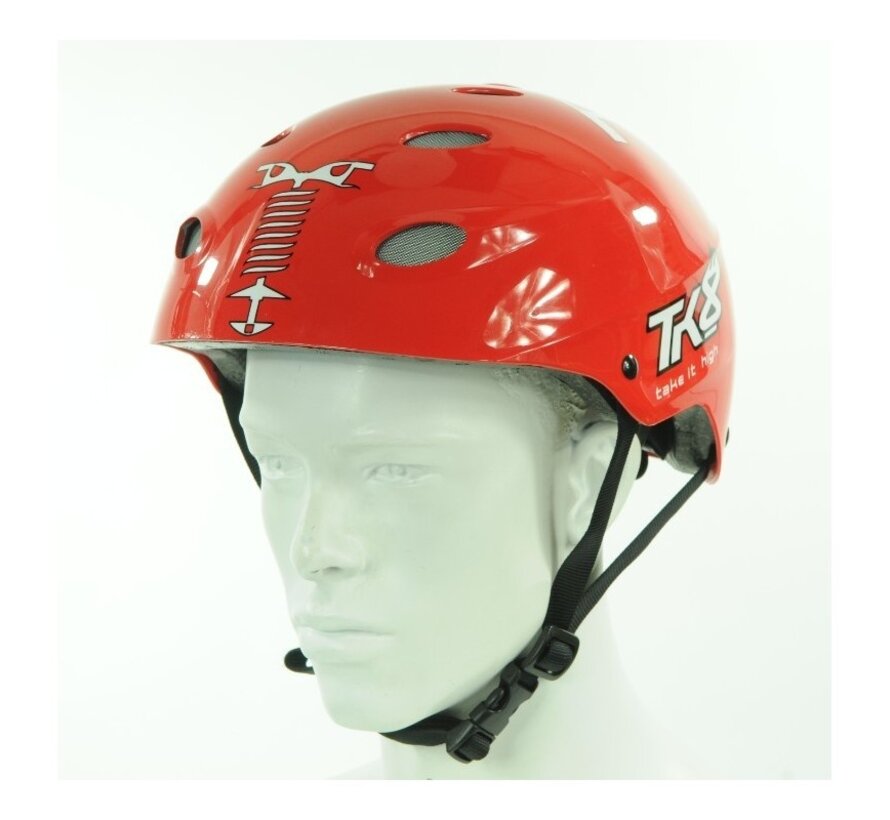 TK8 verstellbarer Helm Rot