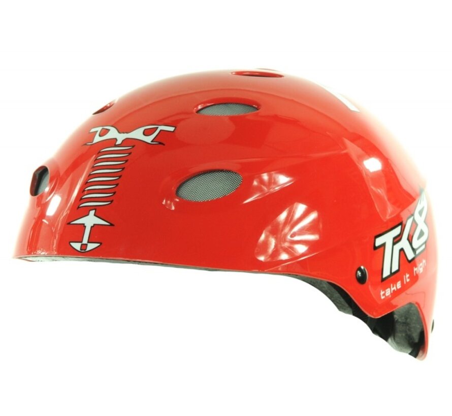 TK8 adjustable helmet Red