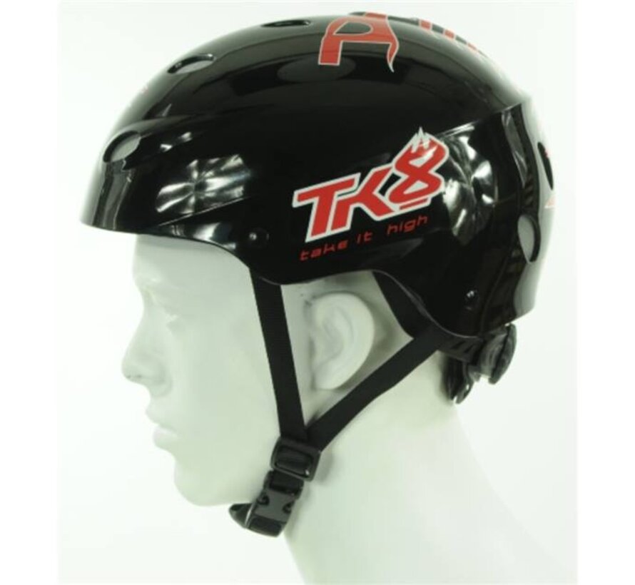 TK8 verstelbare helm Black