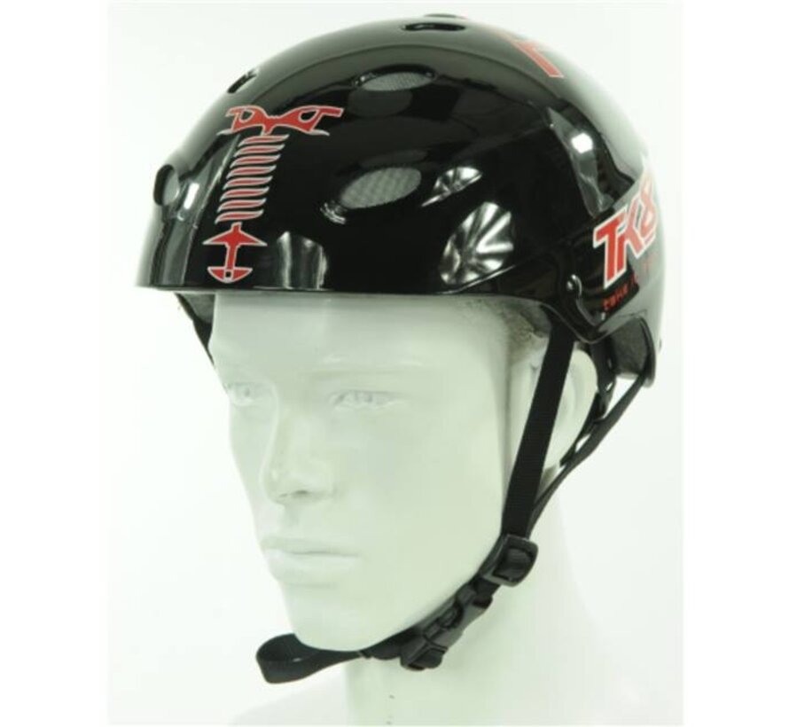 TK8 verstelbare helm Black