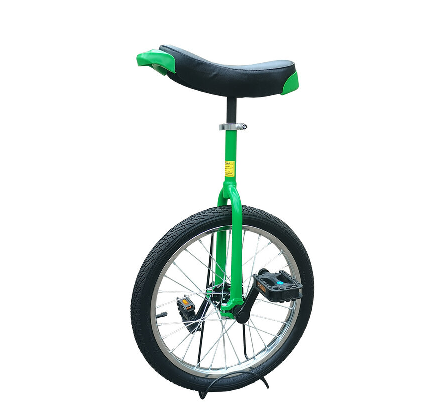 Monocycle Funsport vert de 18 pouces