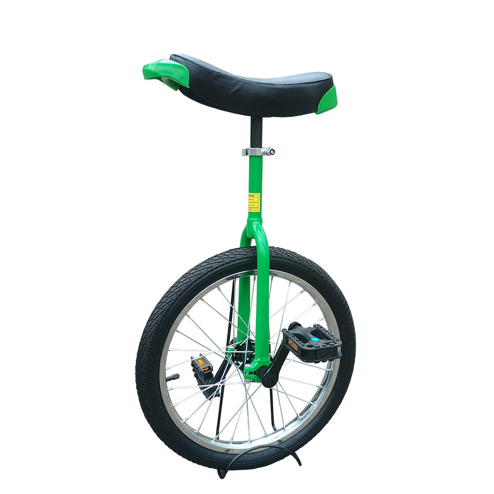 Beginners unicycle in different sizes and colors!