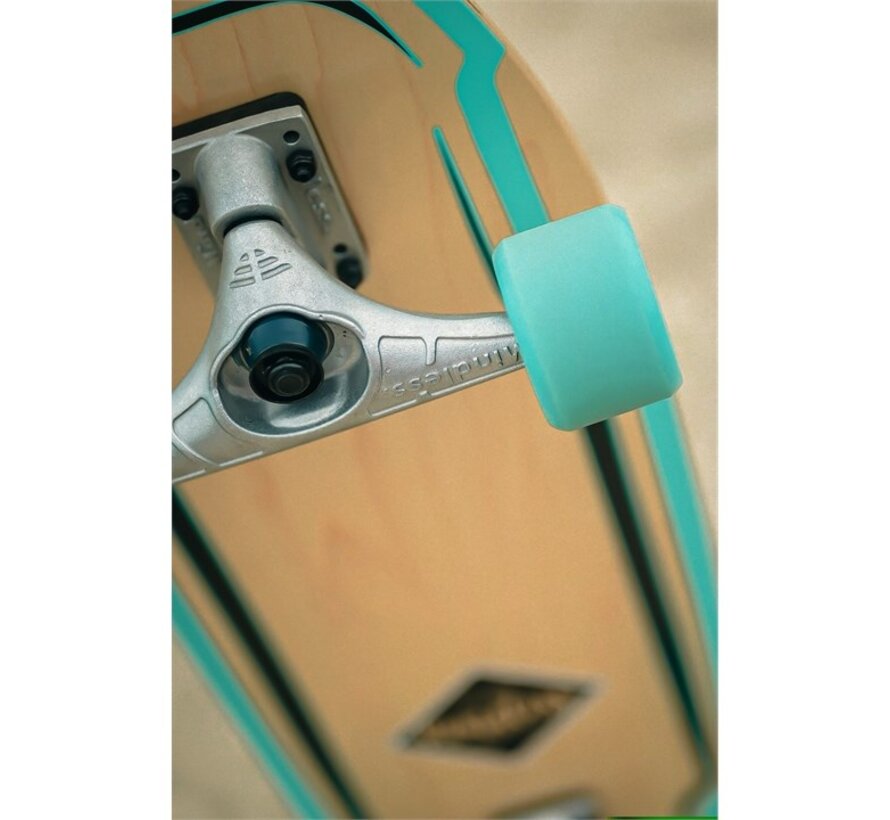 Mindless Surf Skate Teal Carve Board