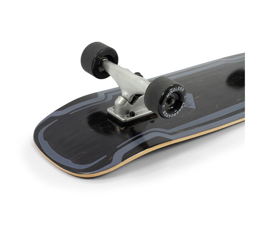 Mindless Surf Skate Tabla tallada negra