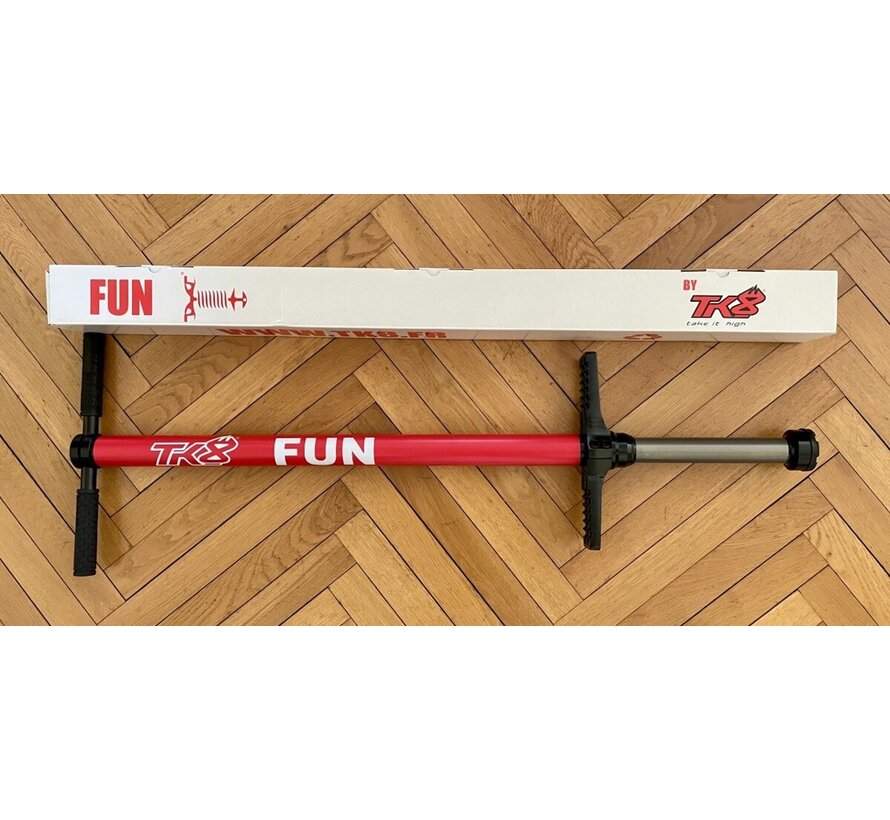 TK8 Fun bâton de saut Rouge