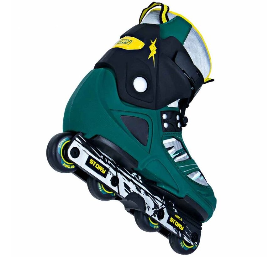 Story Aggressive Inline Skates Zielone