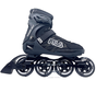 Fila Crossfit 90 skates zwart met semi soft boots en 90mm wielen