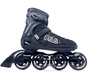 Patins Fila Crossfit 90 noirs avec bottes semi-souples et roues de 90 mm