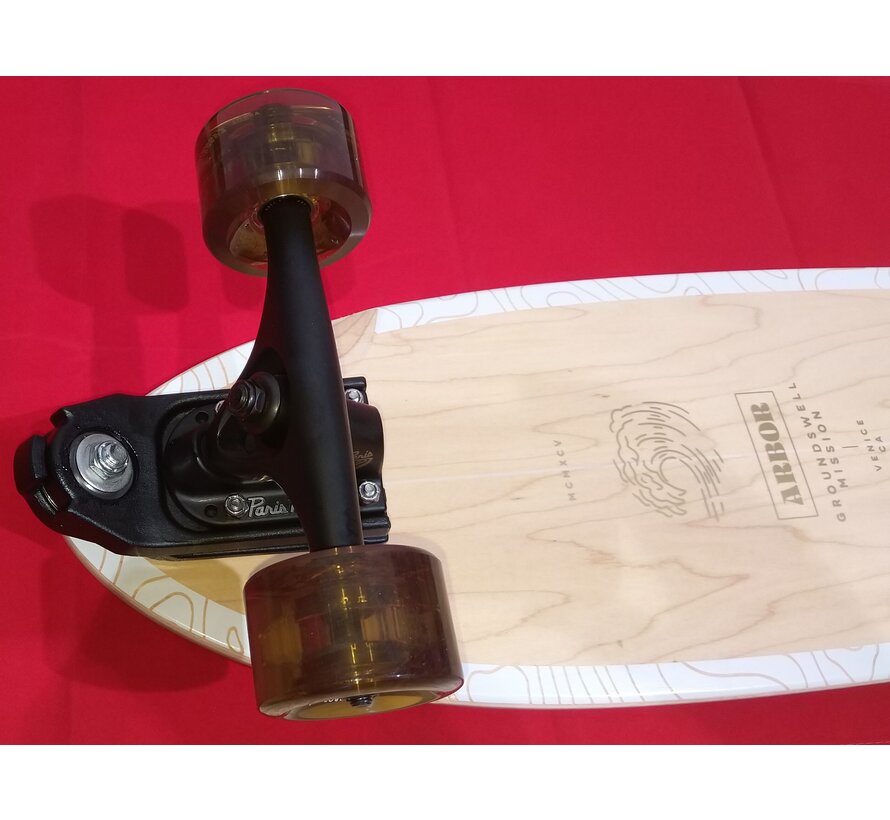 Misja Groundswell na łyżwach surfingowych Arbor 35