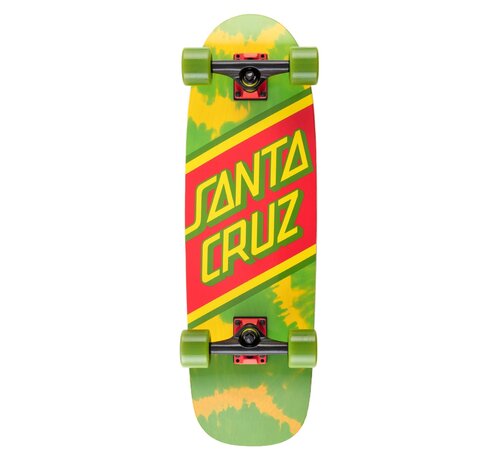 Santa Cruz  Rasta Tie Dye Cruiser 8.79