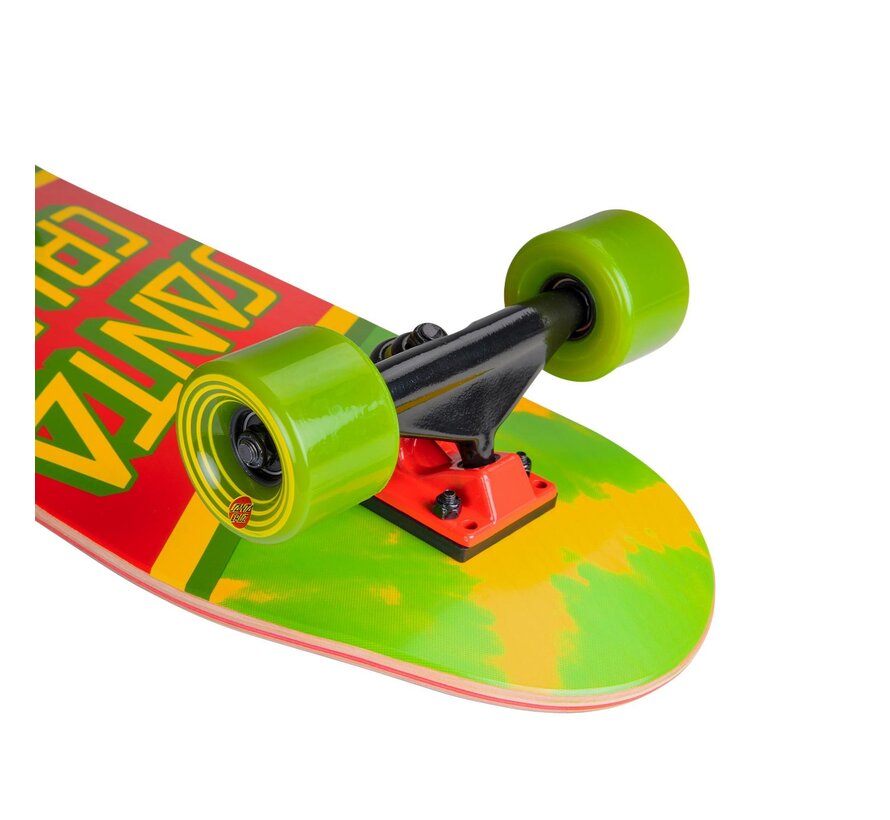 Rasta Tie Dye Cruiser 8.79