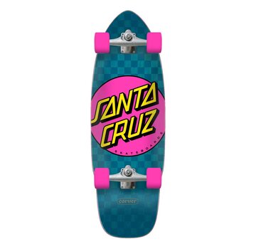 Santa Cruz Pink Dot Check Cut Back Carver 9.75