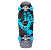 Santa Cruz Screaming Hand Check Surf Skate Voiture 9,8"