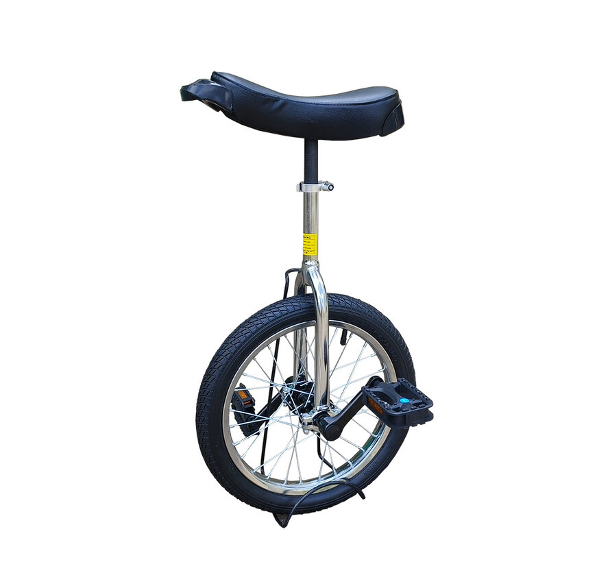 Monociclo Funsport de 16 pulgadas cromado