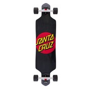 Santa Cruz Longboard Santa Cruz Drop Through 36" Classic Dot Black